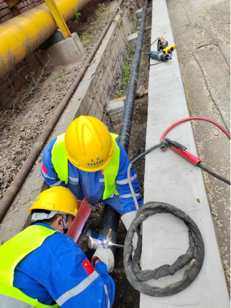 努力圖樹立，庶幾終有成——記燃?xì)馐聵I(yè)部CNG加氣站進(jìn)氣管道改造